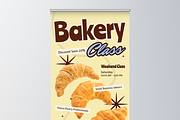 Modern Bakery Class Roll Up Banner, a Poster Template by Annora Studio (Thumbnail 3 of 6)