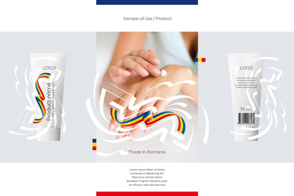 Romania flag ribbon vector, a Templates & Theme by Simbos (Photo 5 of 9)