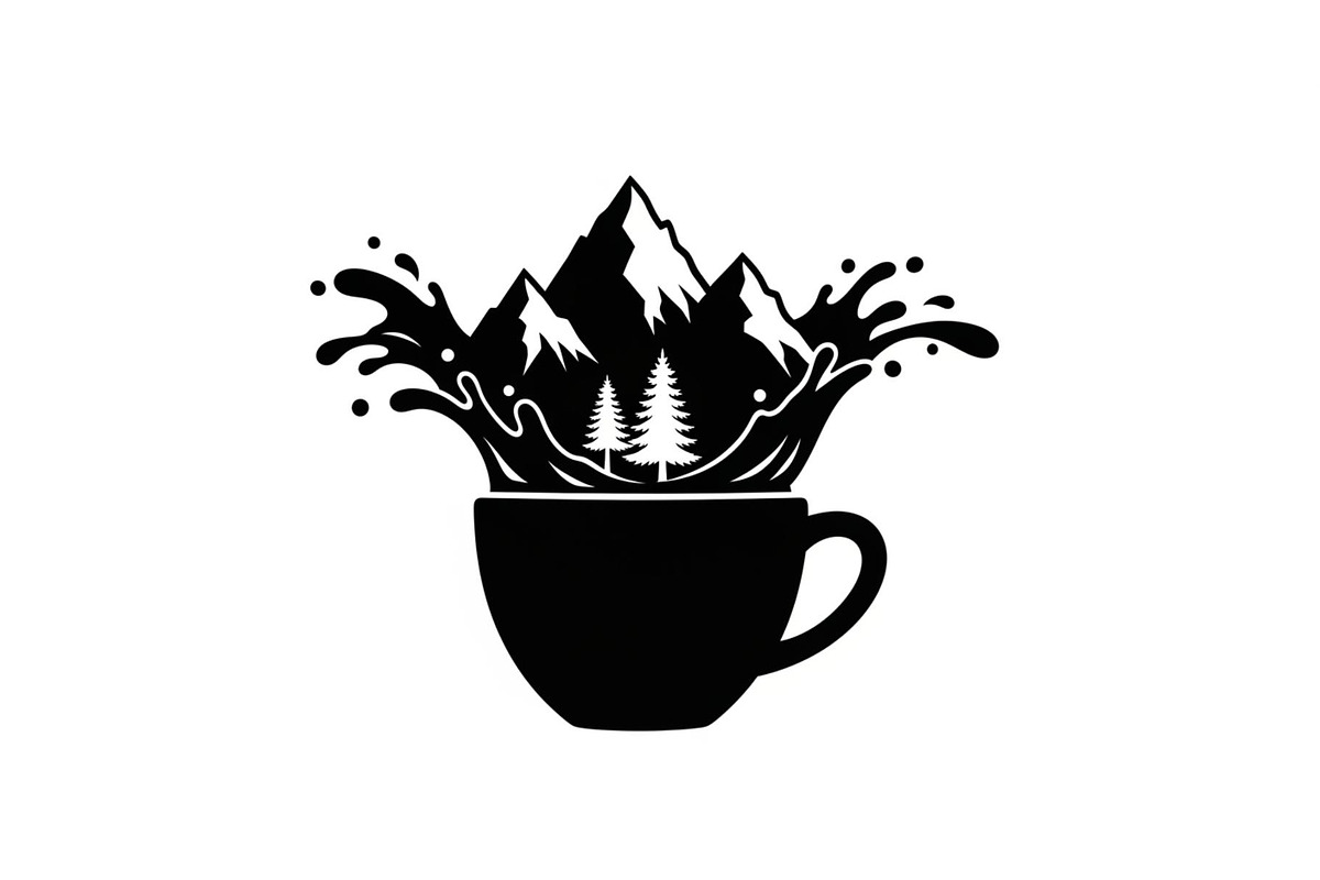 Mountain Coffee Cup Design Bundle, an Illustration by yasushie (Photo 27 of 31)