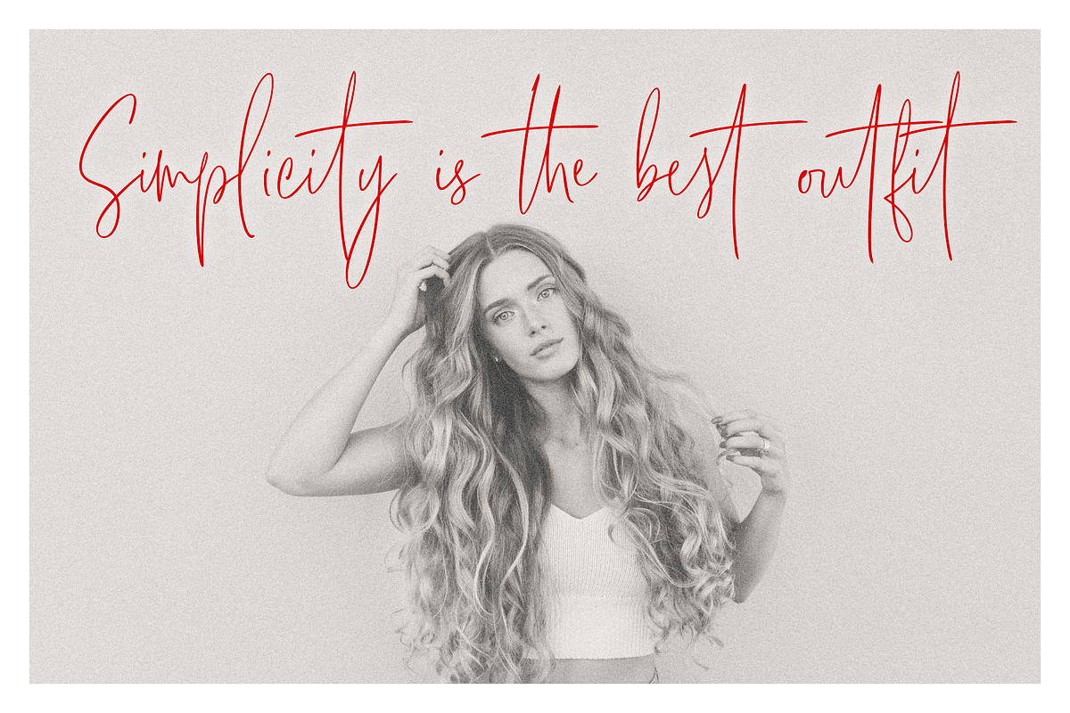 Super-tight – Modern Ligatures Fonts, a Script Font by RedyStudio (Photo 9 of 12)