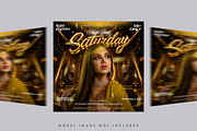 Gold Glam Night Party Flyer Template, a Flyer Template by Posterfello (Thumbnail 4 of 4)
