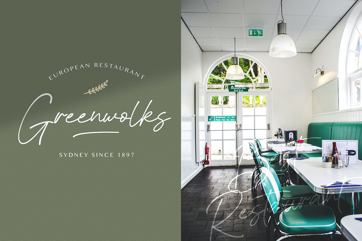Asthacy Reny - Handwritten Font, a Script Font by StringLabs (Photo 7 of 9)
