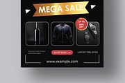 Black Friday Mega Sale Flyer, a Flyer Template by MightyDesign (Thumbnail 5 of 8)