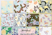 23JPG/EPS seamless floral pattern, a Pattern Graphic by Theraphosath (Thumbnail 7 of 7)