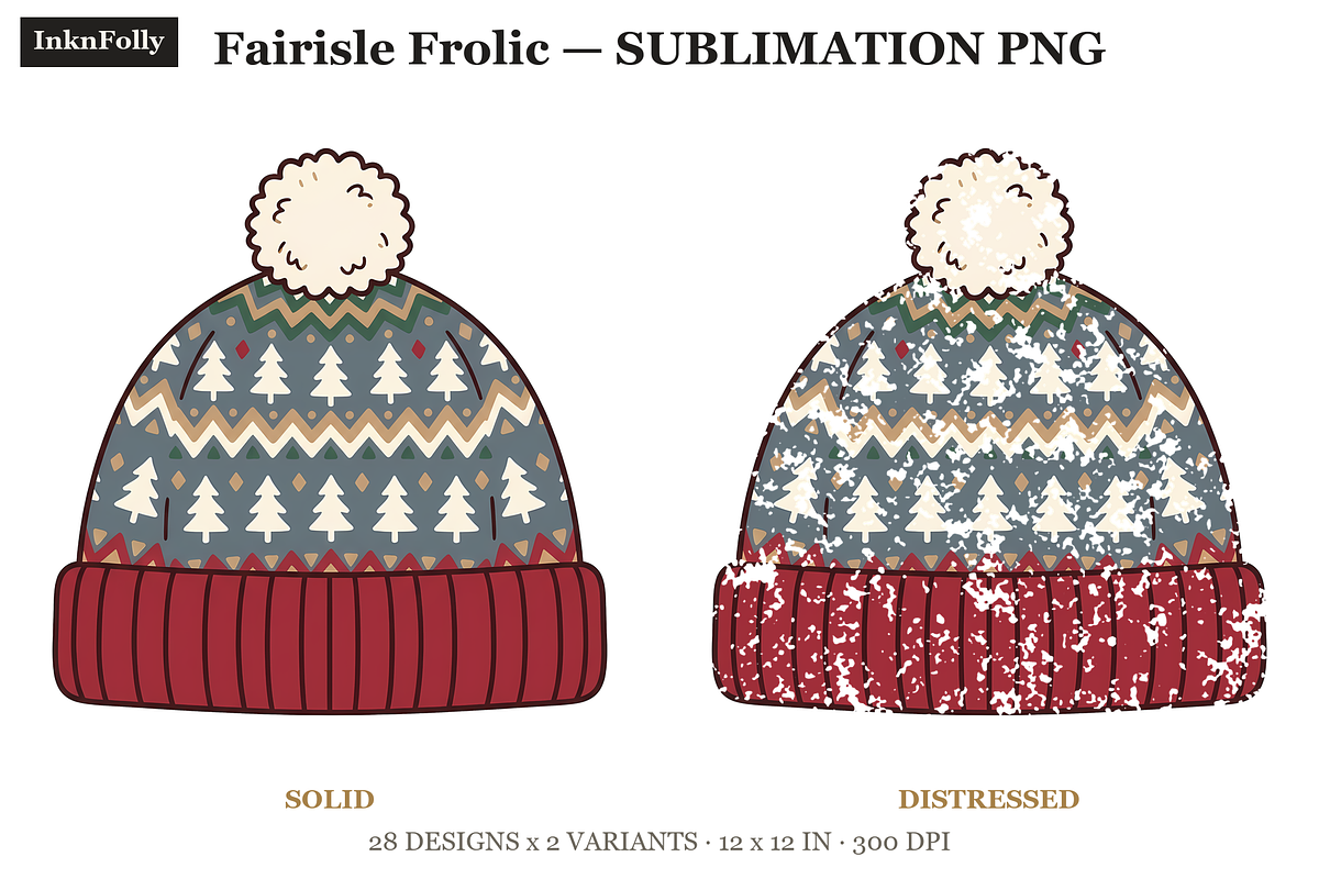 Christmas Sweater Clipart PNG, an Object Graphic by Inknfolly (Photo 4 of 5)