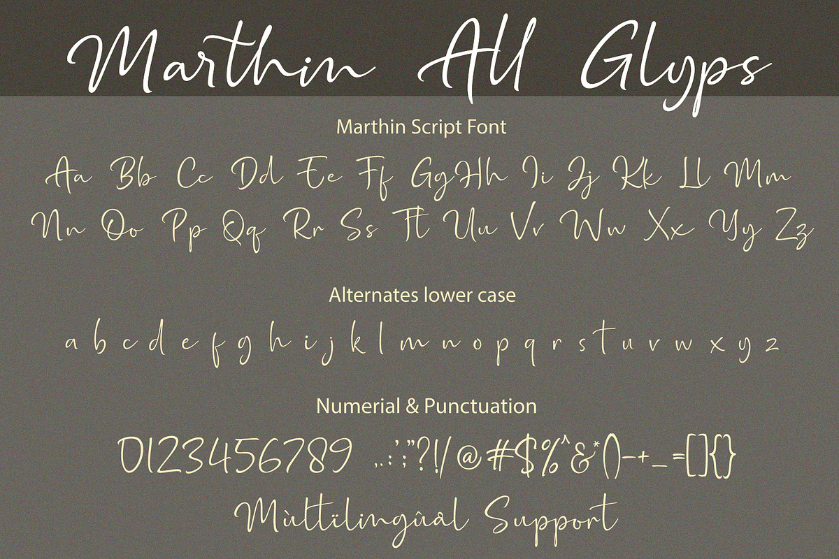 Marthin - Script Font, a Script Font by Subectype Studio (Photo 13 of 14)