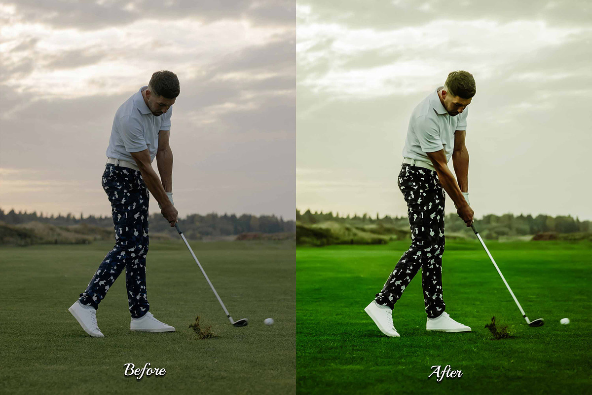 30 Golf LUT Collection, a Preset Add-On by 3Motional (Photo 3 of 10)