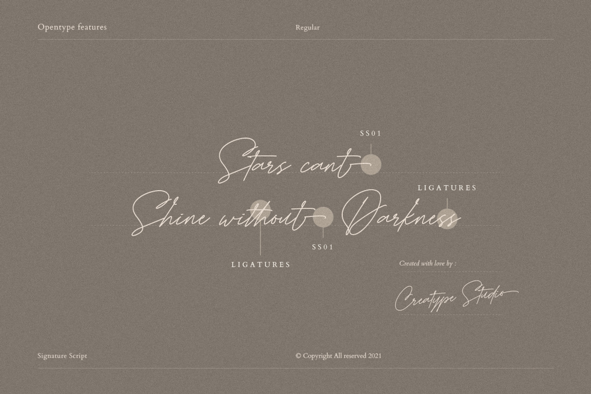 Manchester Signature Script, a Script Font by Creatype Studio (Photo 6 of 9)