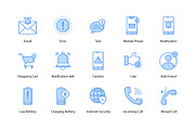 Notifications icons, an Icon by Vector Squad (Thumbnail 2 of 5)