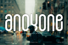 Anoyone - Tall & Travel Display Font