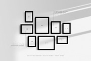 Gallery Wall Mockup | 8 Frames, a Household Mockup by DESIGN BY nube (Thumbnail 7 of 12)