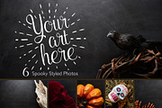 Dark n Creepy Chalkboard Photo Set, a Books & Magazine Mockup by Kudzu Camera (Thumbnail 1 of 7)