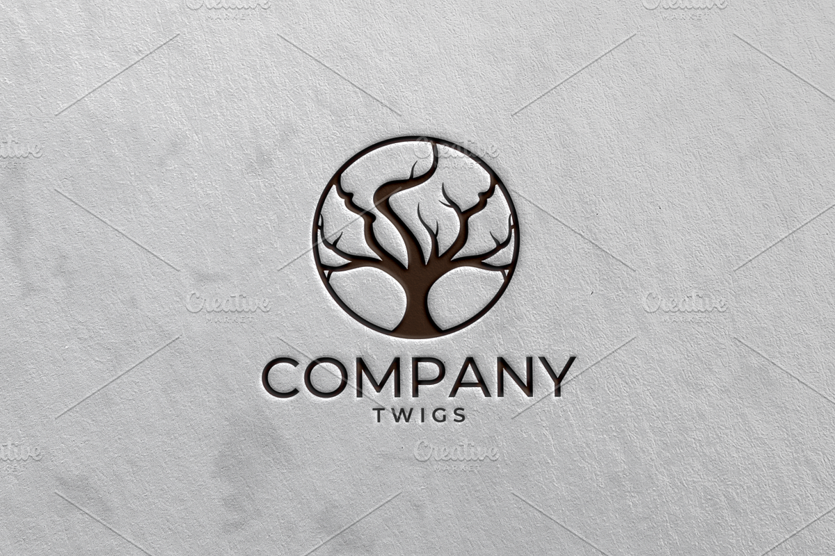 Tree With Circle Logo Design, Nature, a Branding & Logo Template by My Miracle (Photo 1 of 2)