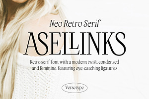 Asel Links - Neo Retro Serif