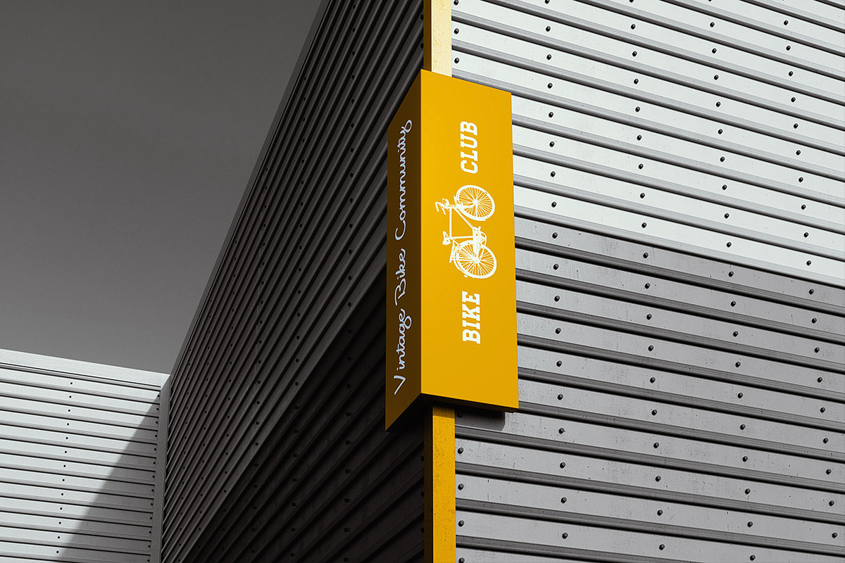 Corner Sign Mock-up, a Product Mockup by GK Creative (Photo 5 of 6)