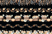 Pumpkins. Watercolor collection, an Object Graphic by Ana-Sakuta (Thumbnail 8 of 17)