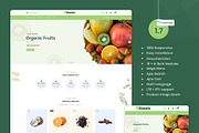 Ovanic - Organic & Food PrestaShop, a Bootstrap Template by Pichforest Studio (Thumbnail 1 of 14)