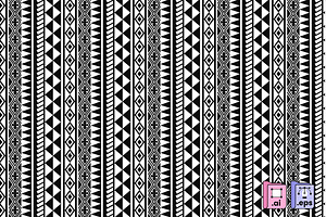 Tribal Maori Tattoo Pattern Design, a Pattern Graphic by MISS CHATZ