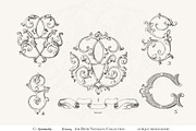 Antique Vintage Monogram Initial G, an Object Graphic by Antique Monograms (Thumbnail 4 of 4)