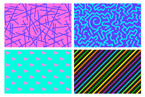 80's Fever II - 24 Patterns!