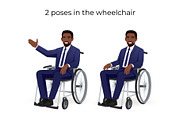 Business African American man kit, a Person Illustration by Volha Hlinskaya (Thumbnail 4 of 6)