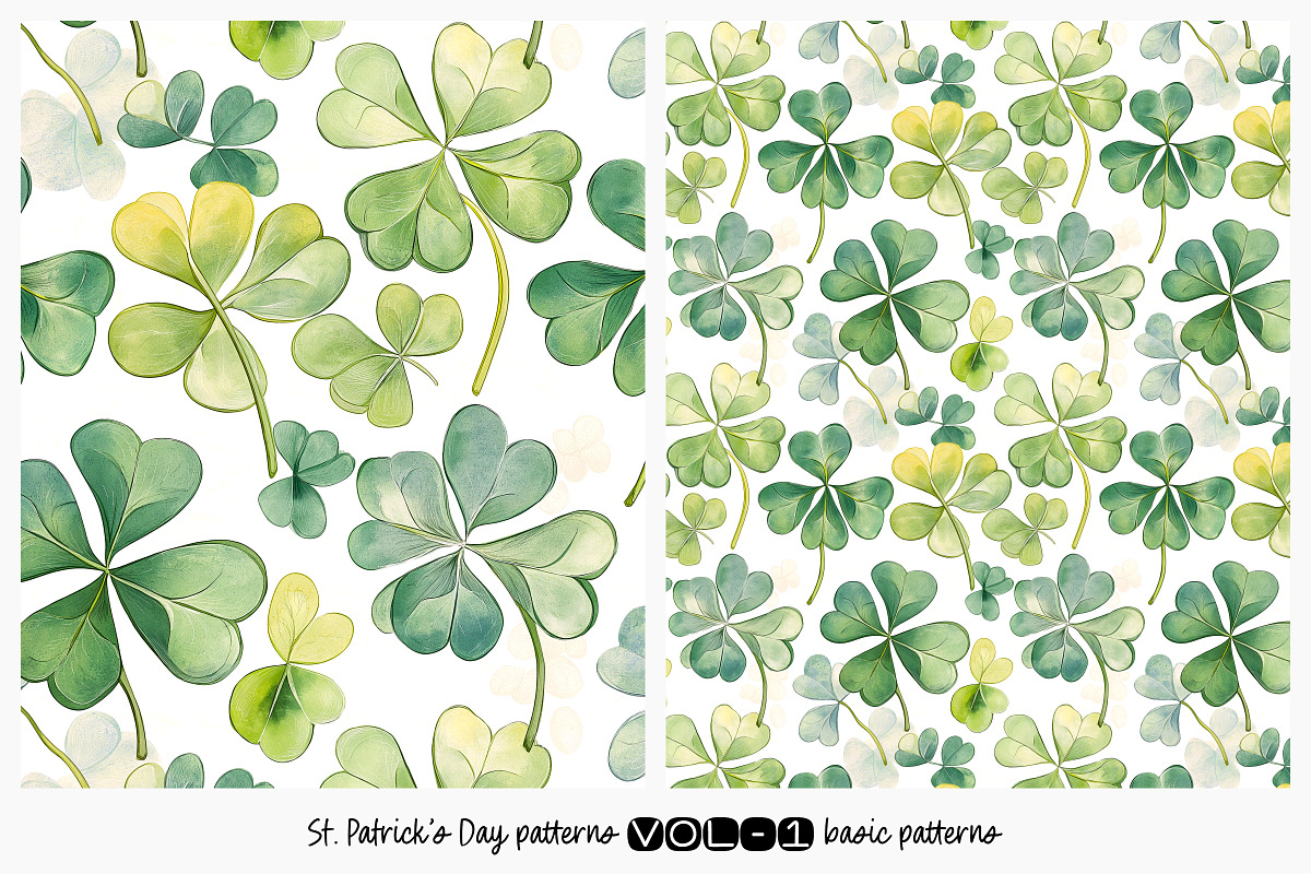St. Patrick’s Day Seamless Patterns, a Pattern Graphic by DesignRocket (Photo 5 of 13)