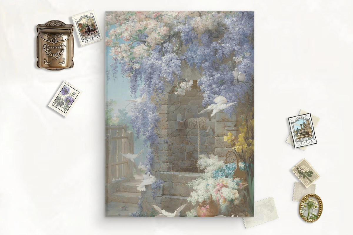 Wisteria Vellum for Wedding Invite, a Stationery Template by SilverJoyAtelier (Photo 2 of 2)