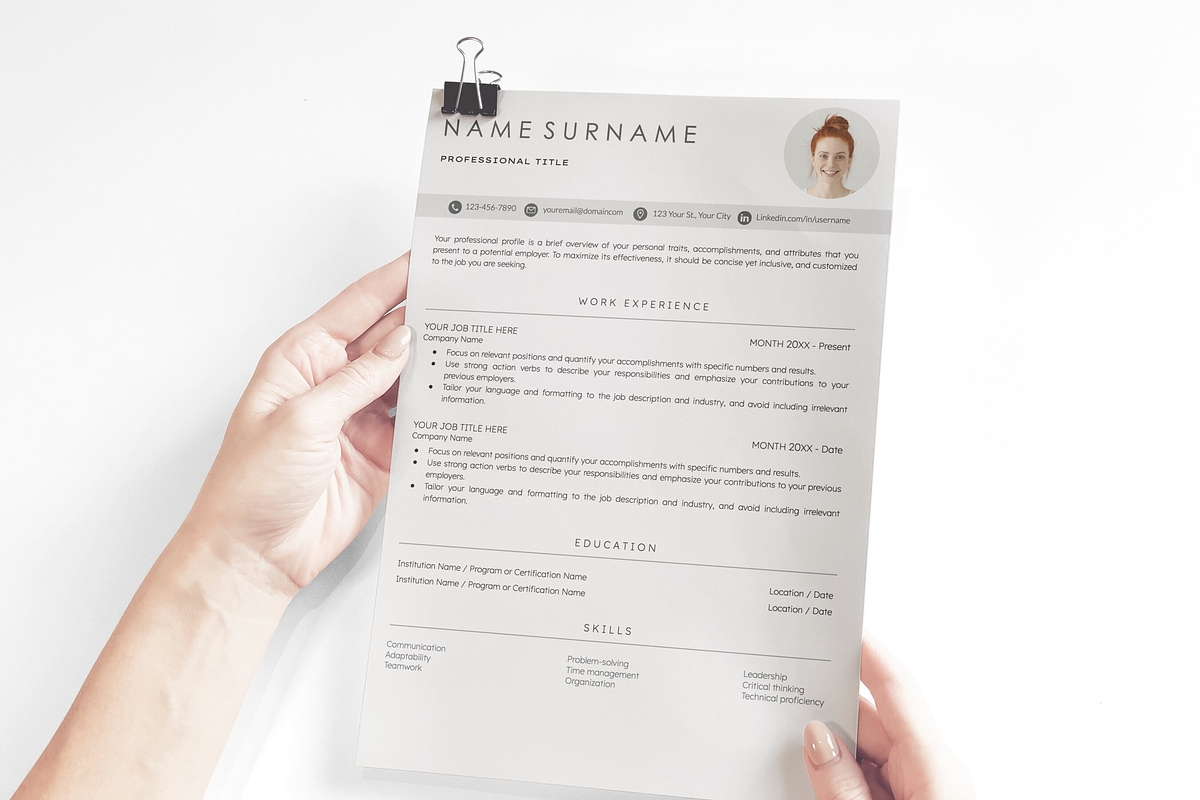 US Federal Resume Template, a Resume Template by OkiDocs Resume Templates (Photo 3 of 9)