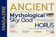 Pluribus - Serif font family, a Serif Font by Artistic & Unique (Thumbnail 7 of 15)