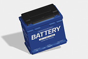 Car Battery Mockup, a Household Mockup by Unerispace (Thumbnail 5 of 5)