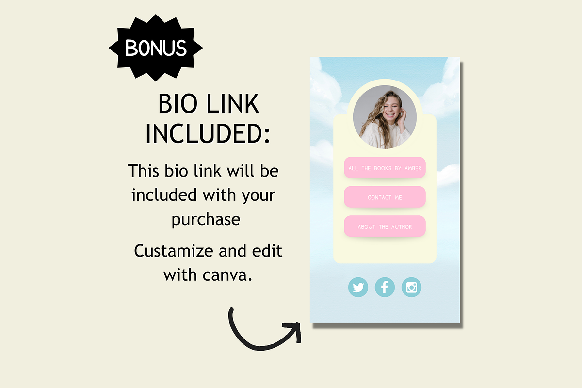 Young Adult Author Website Template, a Landing Page Template by Mindful Digital Co. (Photo 6 of 6)