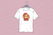 Cute Kawaii Christmas Pet Cat Dog, a Seasonal Illustration by Palau (Thumbnail 2 of 12)