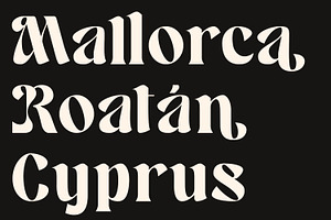 Breviary - Display Typeface