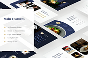 Luxury Food & Restaurant Google Slid, a Presentation Template by Ink Gallery (Thumbnail 2 of 6)