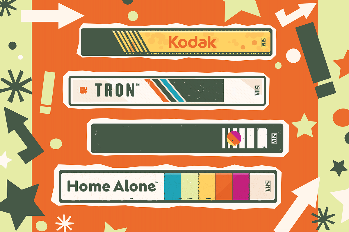 90's VHS Movies Home Alone poster, an Object Illustration by Darts Lines (Photo 3 of 6)
