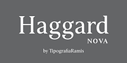 Haggard Nova, a Serif Font by TipografiaRamis (Thumbnail 1 of 9)