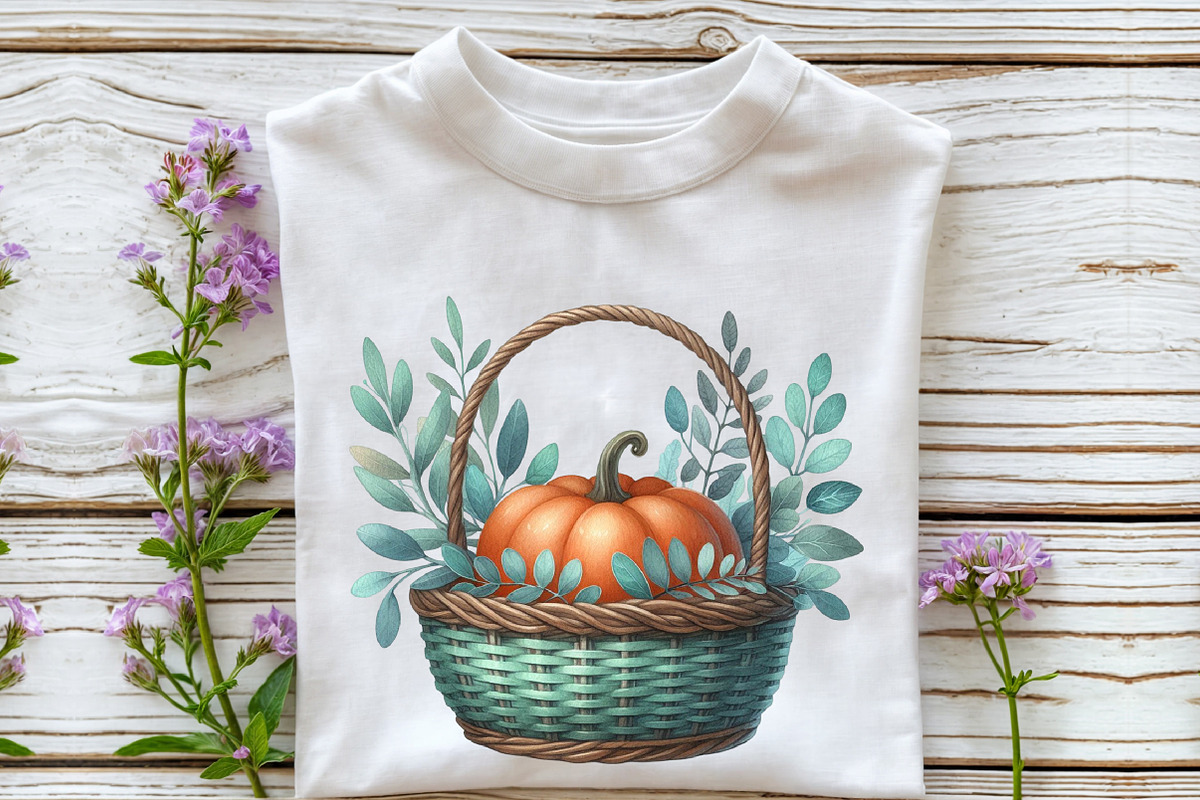 Mint Fresh Green Autumn Clipart, an Illustration by Rose Art (Photo 4 of 7)