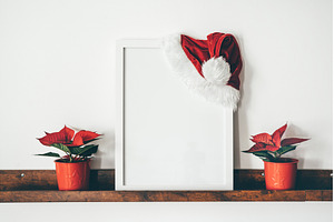 Image of mock up scene with white