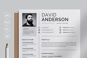 Clean Resume/CV Template