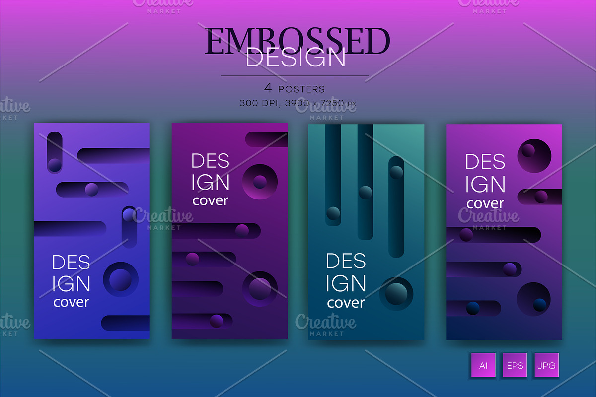 Abstract embossed design. Art., a Technology Illustration by KENO Mascots (Photo 3 of 5)