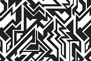 Monochrome Tribal Patterns, a Pattern Graphic by Gudiny (Thumbnail 5 of 22)