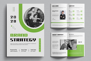 Brand Strategy Template, a Brochure Template by MightyDesign