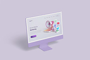 iMac Desktop Mockup Bundles, a Mac Mockup by Graphic Aesthetic (Thumbnail 9 of 22)