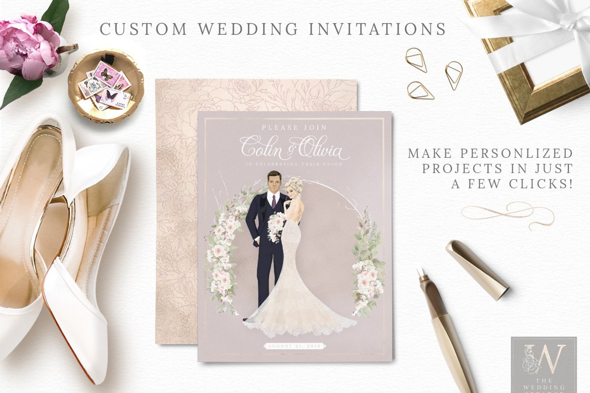 Wedding & Celebration Creator, an Object Graphic by Pretty Little Lines (Photo 5 of 33)