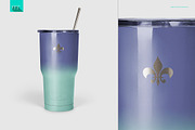30 oz Stainless Tumbler Mock-up, a Cups & Container Mockup by Mocca Mockups Store (Thumbnail 4 of 7)