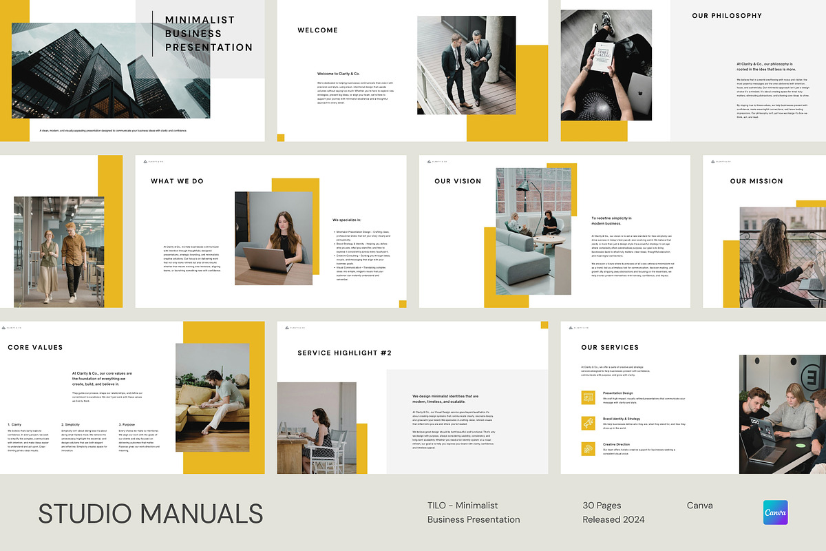 TILO - Minimalist Business, a Social Media Template by Studio Manuals (Photo 1 of 8)