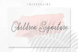 Children Signature