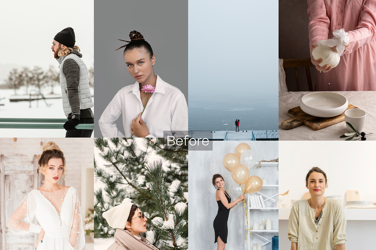 10 Silver White Lightroom Presets, a Preset Add-On by RamsaGraphi (Photo 2 of 10)
