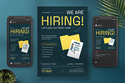 Green We are Hiring Flyer, a Flyer Template by Annora Studio (Thumbnail 2 of 6)