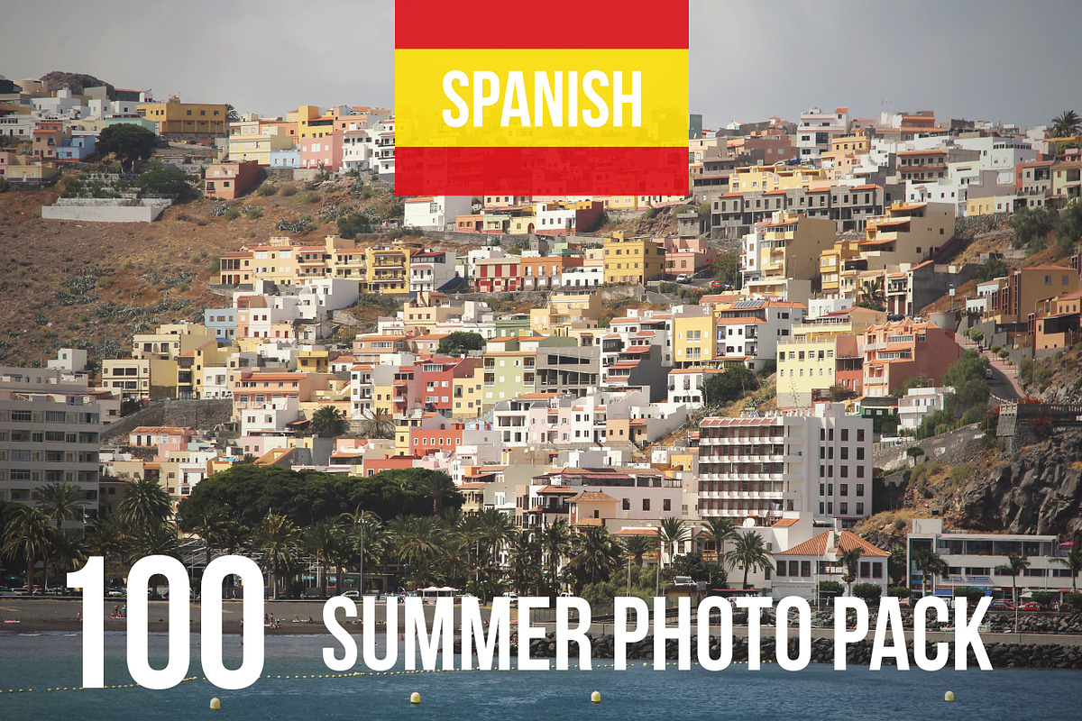 Spanish Summer Photo Set 100 Images, a Templates & Theme by Magic Mint (Photo 1 of 4)